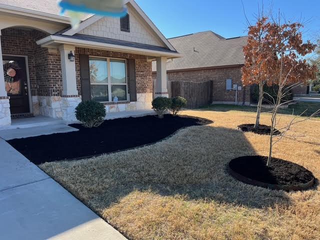Mulch Bed Install